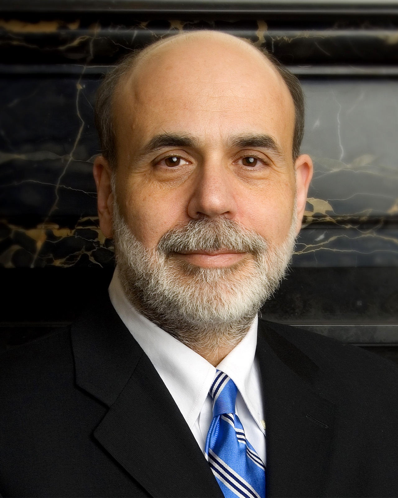 Ben Bernanke, chairman of the Federal Reserve, in his official portrait